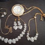 A Gold Plated Necklace Combo Set