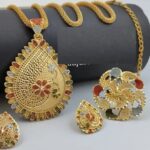 Elegant Brass Jewelers Set for Women