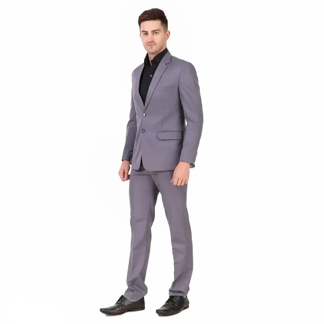 Buy Grey Jacket Textured Polyester Embellished Tape Tuxedo And Pant Set For  Men by Gargee Designers Online at Aza Fashions.