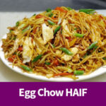 Rs-40/- Egg Chow HAIF Milis Kitchen Kestopur kolkata 700102