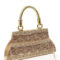 Fashionable Unique Womens Polyethylene Clutches Gold Free Size