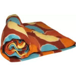 Trendy Printed Single Fleece Microfiber Blanket for Mild Winter Pack of 1